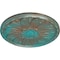 Ekena Millwork Fairfax Ceiling Medallion, Hand-Painted Copper Green Patina, 29 7/8"OD x 1 3/8"P CM29FACGS - alternate 4